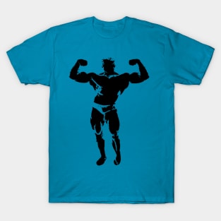 Big Muscle Guy Gym Motivation T-Shirt